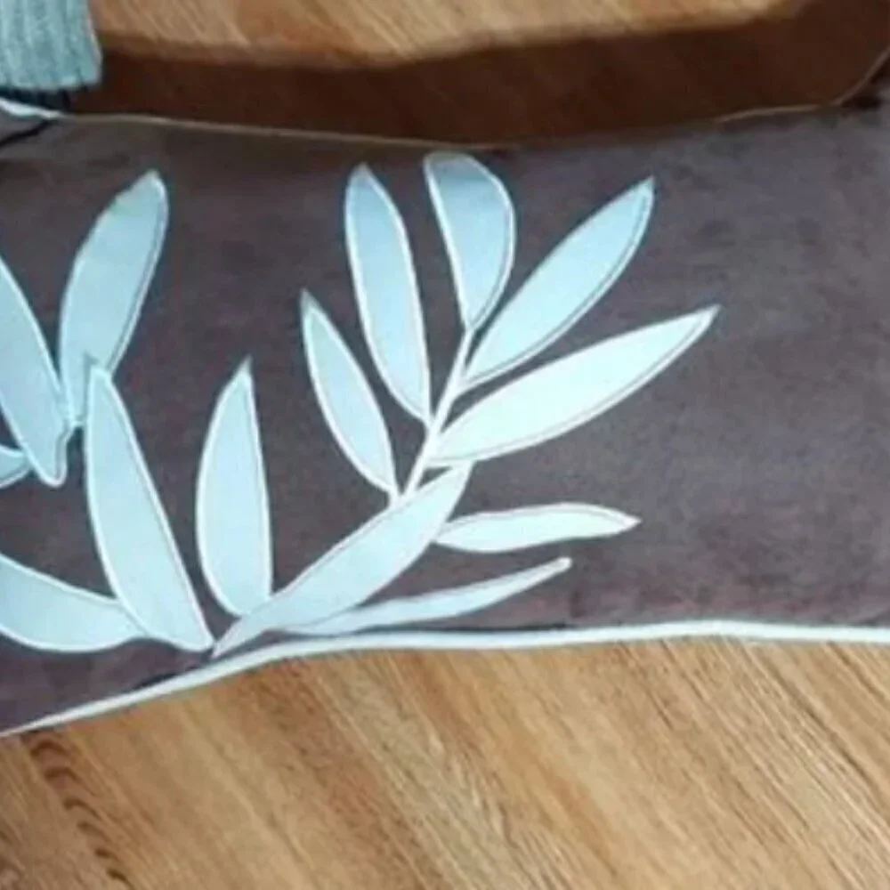 Decorative throw pillow.